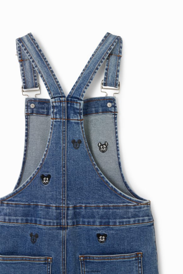 Desigual Girl Disney's Mickey Mouse denim dungaree shorts Clothing PFVZ0B1834