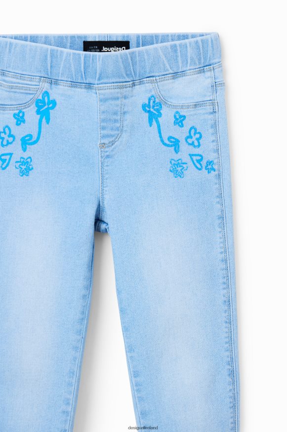 Desigual Girl Glitter jeggings Clothing PFVZ0B1780
