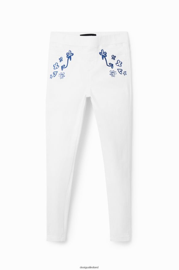 Desigual Girl Glitter jeggings Clothing PFVZ0B1797