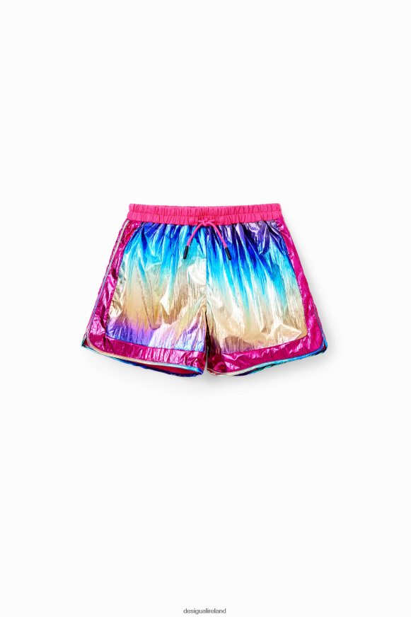Desigual Girl Iridescent shorts Clothing PFVZ0B1886