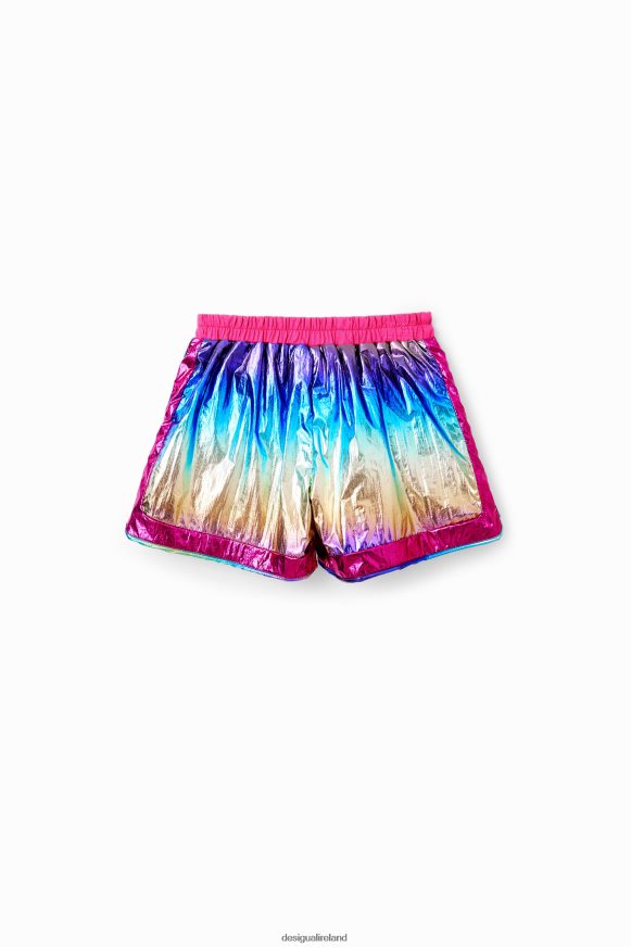 Desigual Girl Iridescent shorts Clothing PFVZ0B1886