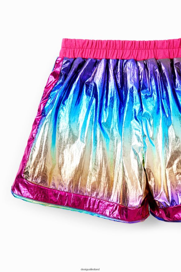 Desigual Girl Iridescent shorts Clothing PFVZ0B1886