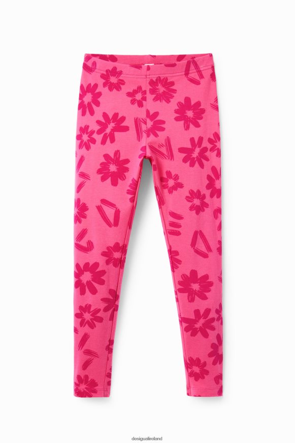 Desigual Girl Long floral leggings Clothing PFVZ0B1756