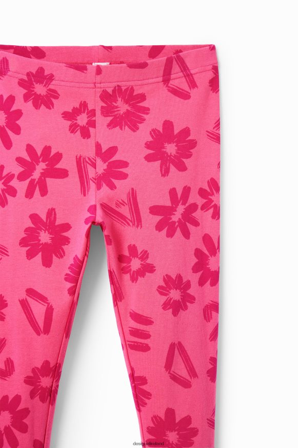Desigual Girl Long floral leggings Clothing PFVZ0B1756