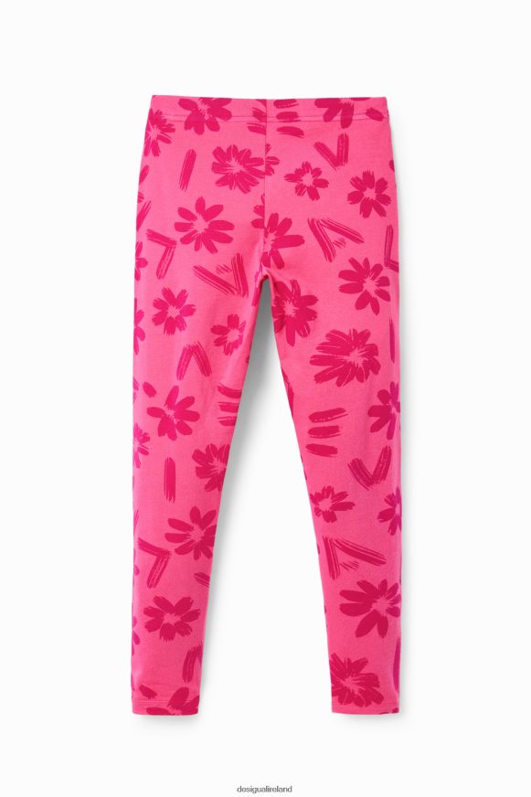 Desigual Girl Long floral leggings Clothing PFVZ0B1756