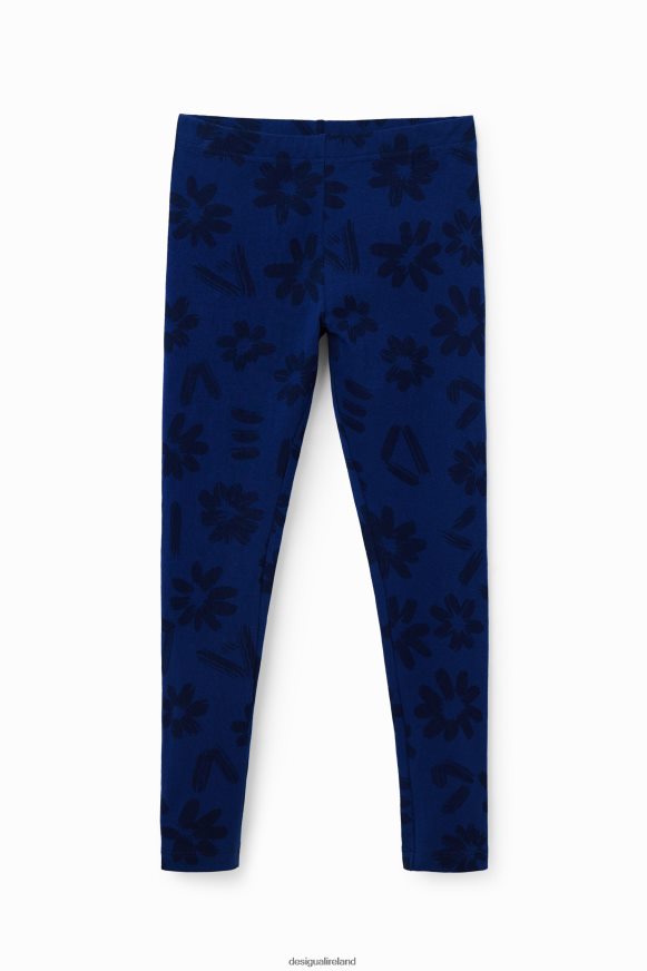 Desigual Girl Long floral leggings Clothing PFVZ0B1767