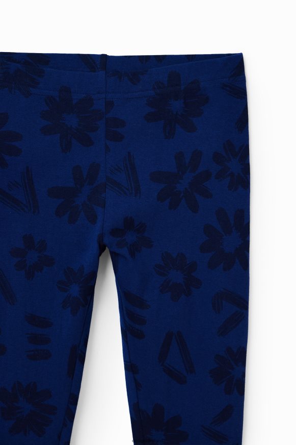 Desigual Girl Long floral leggings Clothing PFVZ0B1767