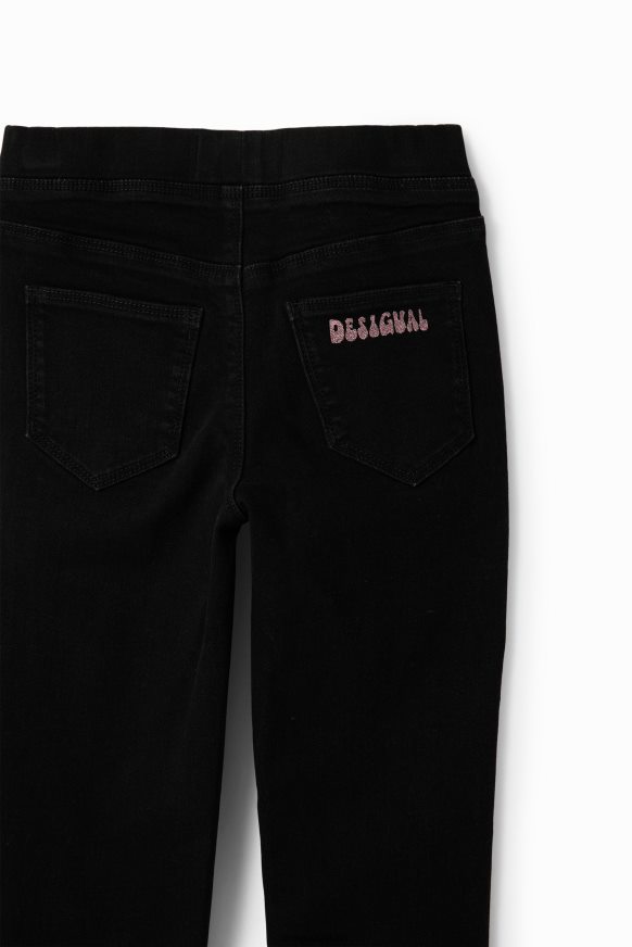 Desigual Girl Message denim leggings Clothing PFVZ0B1745
