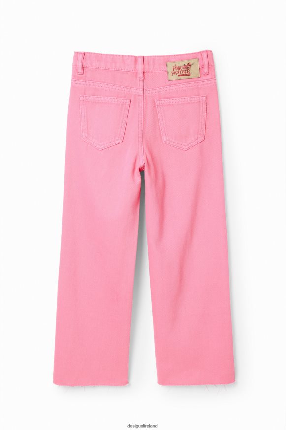 Desigual Girl Pink Panther flare jeans Clothing PFVZ0B682