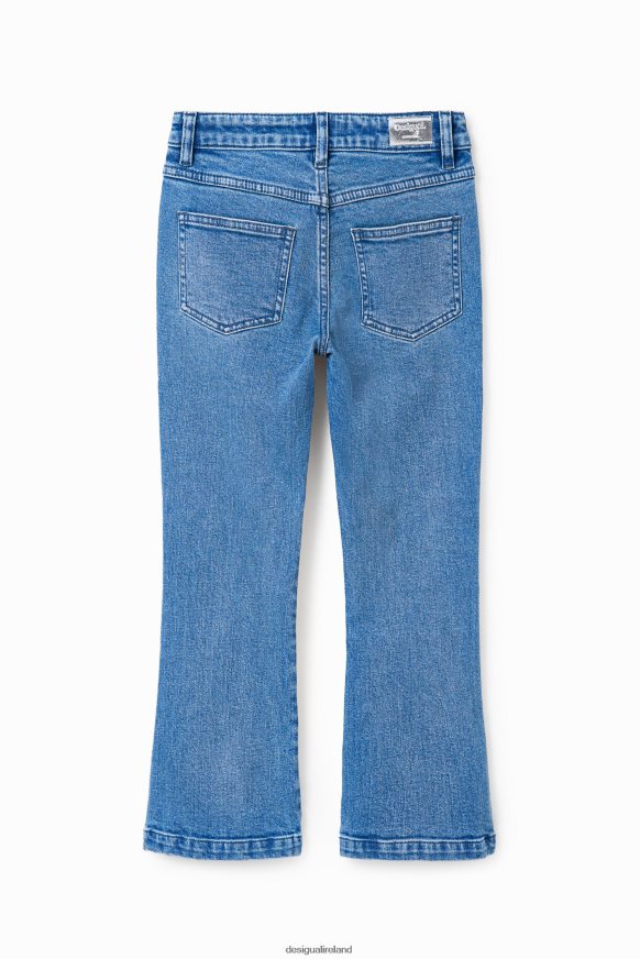 Desigual Girl Shiny flare jeans Clothing PFVZ0B1771