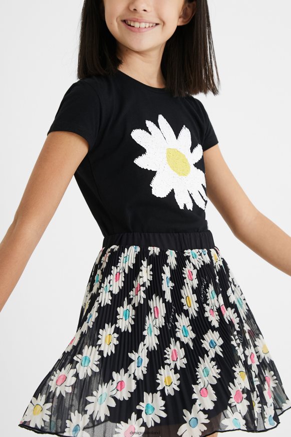 Desigual Girl Short skirt pleated Clothing PFVZ0B1845