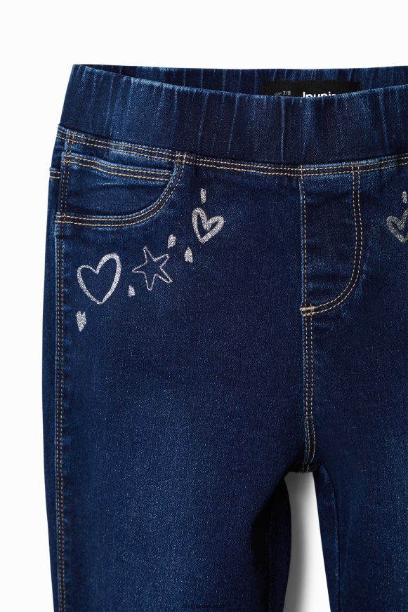 Desigual Girl Slim jeggings with designs Clothing PFVZ0B1804