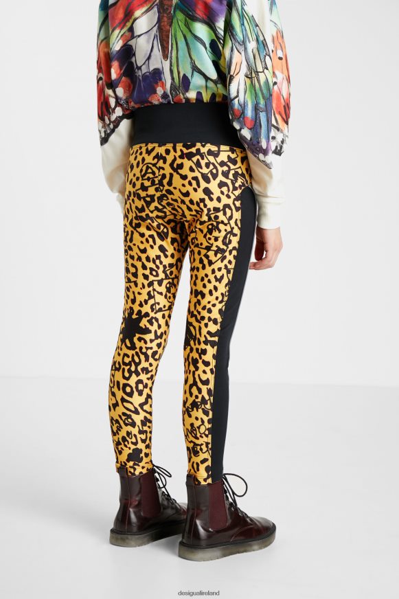 Desigual Girl Slim leggings animal print Clothing PFVZ0B1881