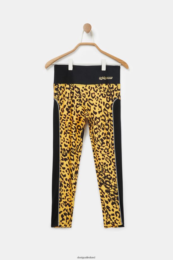 Desigual Girl Slim leggings animal print Clothing PFVZ0B1881