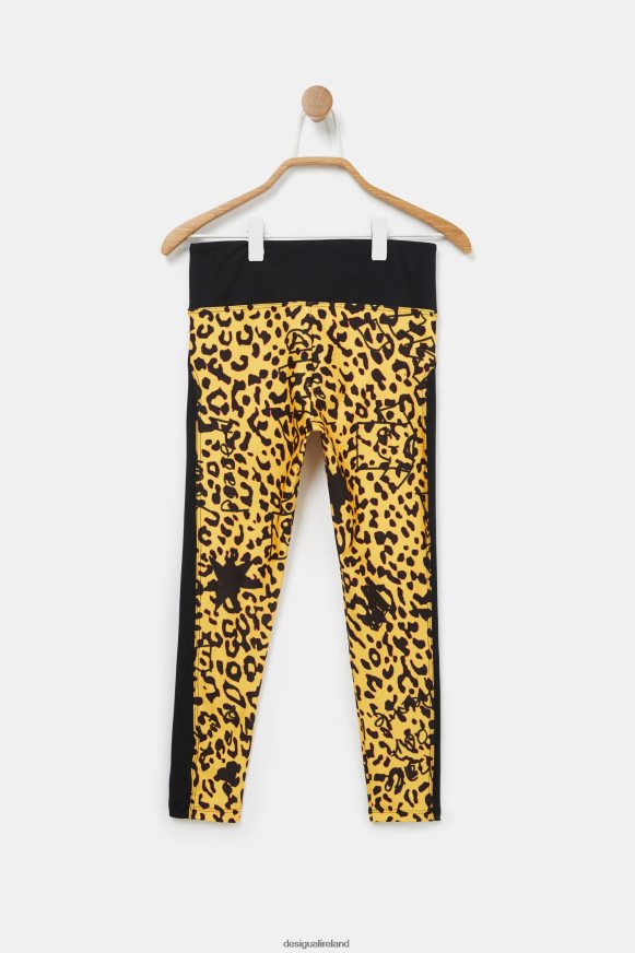 Desigual Girl Slim leggings animal print Clothing PFVZ0B1881