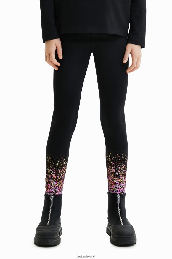 Desigual Girl Slim splatter leggings Clothing PFVZ0B1889