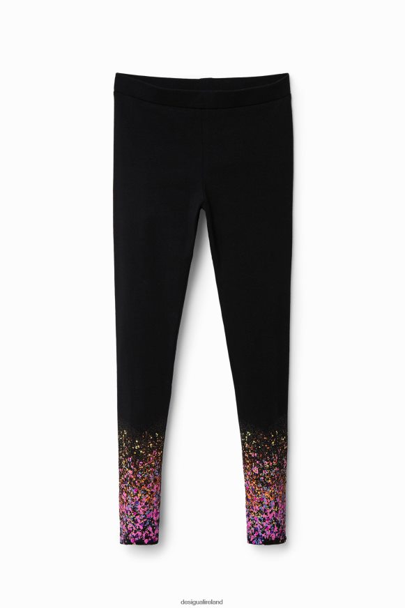 Desigual Girl Slim splatter leggings Clothing PFVZ0B1889