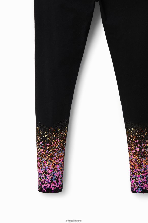 Desigual Girl Slim splatter leggings Clothing PFVZ0B1889