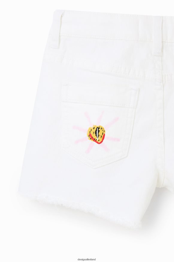 Desigual Girl Sun denim shorts Clothing PFVZ0B1159