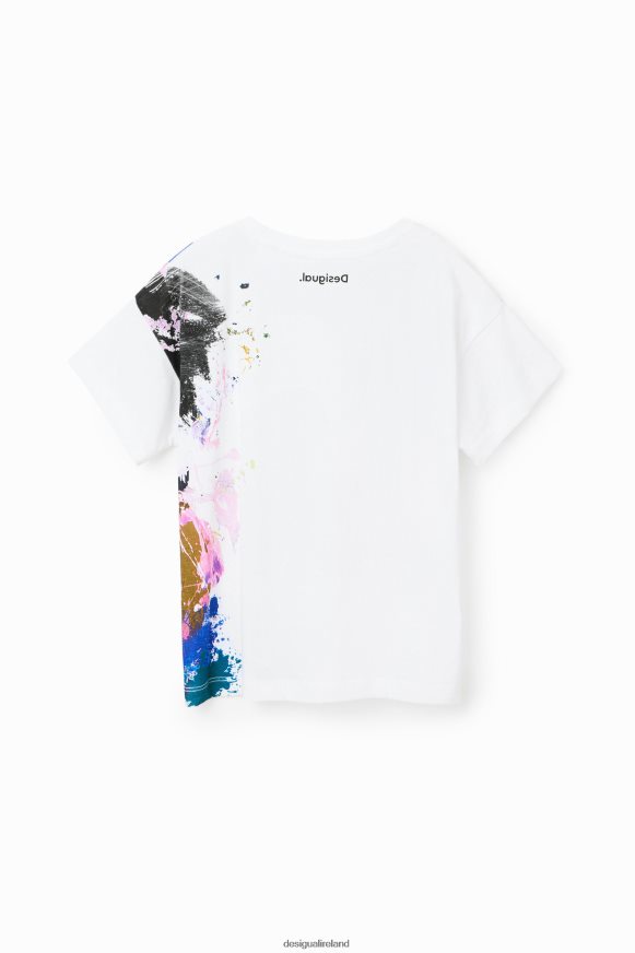 Desigual Girl Disney's Mickey Mouse splatter T-shirt Clothing PFVZ0B1146