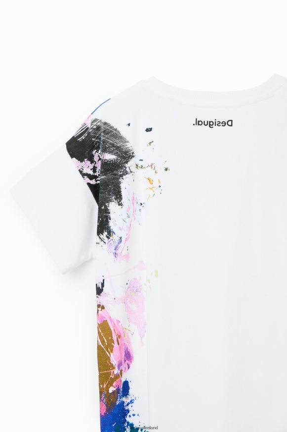 Desigual Girl Disney's Mickey Mouse splatter T-shirt Clothing PFVZ0B1146
