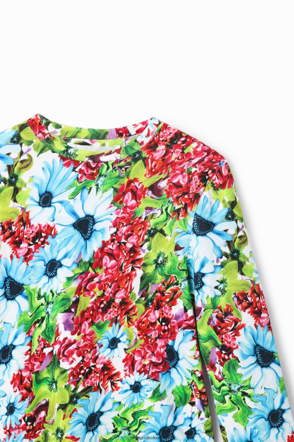 Desigual Girl Multicoloured floral T-shirt Clothing PFVZ0B1871
