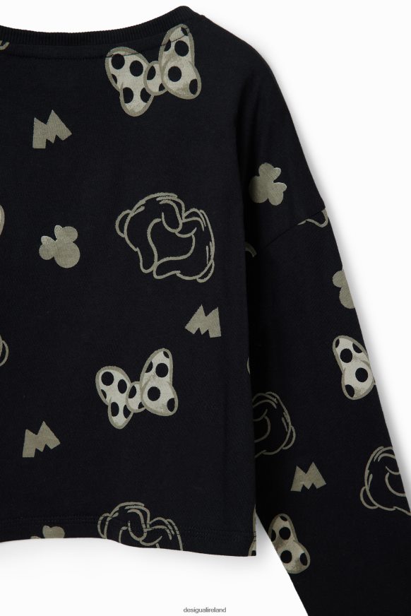 Desigual Girl Sequined Minnie Mouse T-shirt Clothing PFVZ0B1744