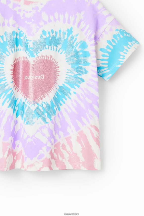 Desigual Girl Short-sleeve tie-dye T-shirt Clothing PFVZ0B1812