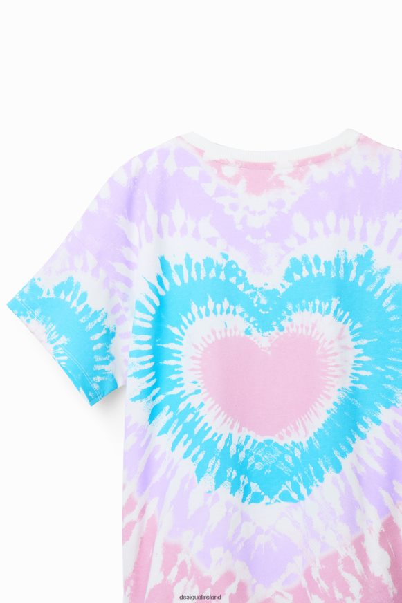 Desigual Girl Short-sleeve tie-dye T-shirt Clothing PFVZ0B1812