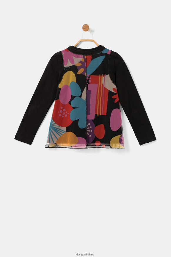 Desigual Girl Tulle print T-shirt Clothing PFVZ0B1802