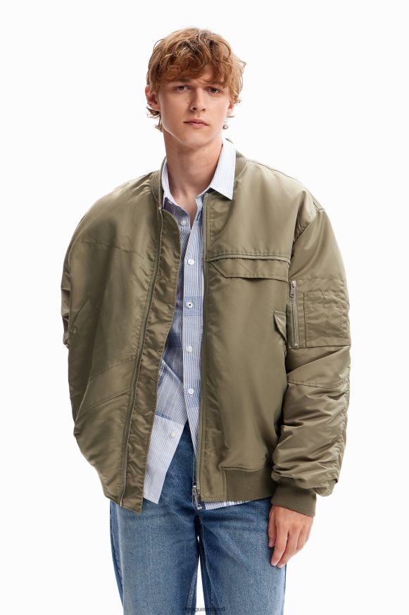 Desigual Men Reversible bomber jacket Clothing PFVZ0B1612