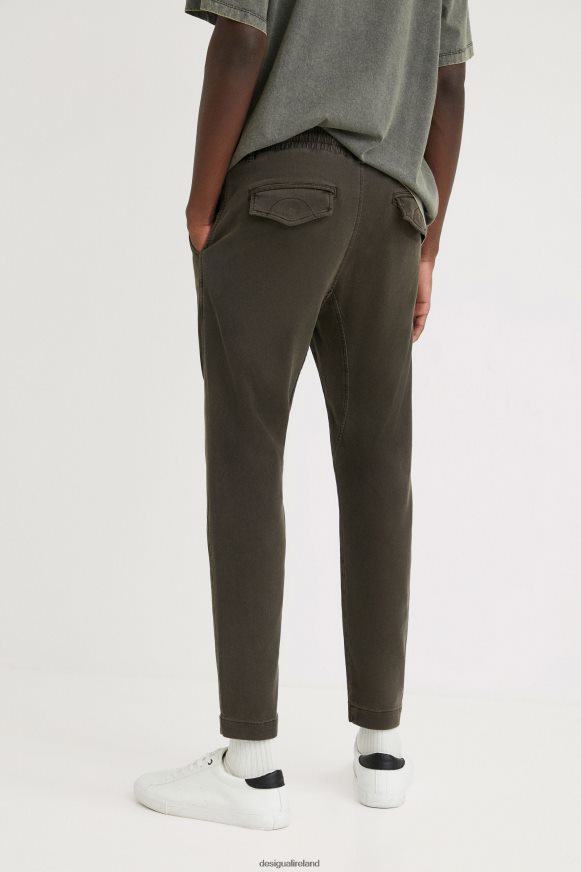 Desigual Men Chocolate joggers Clothing PFVZ0B1607