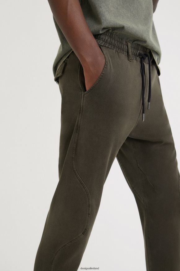 Desigual Men Chocolate joggers Clothing PFVZ0B1607