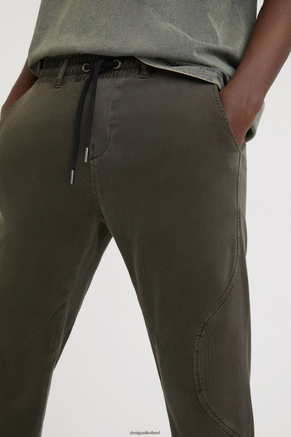 Desigual Men Chocolate joggers Clothing PFVZ0B1607
