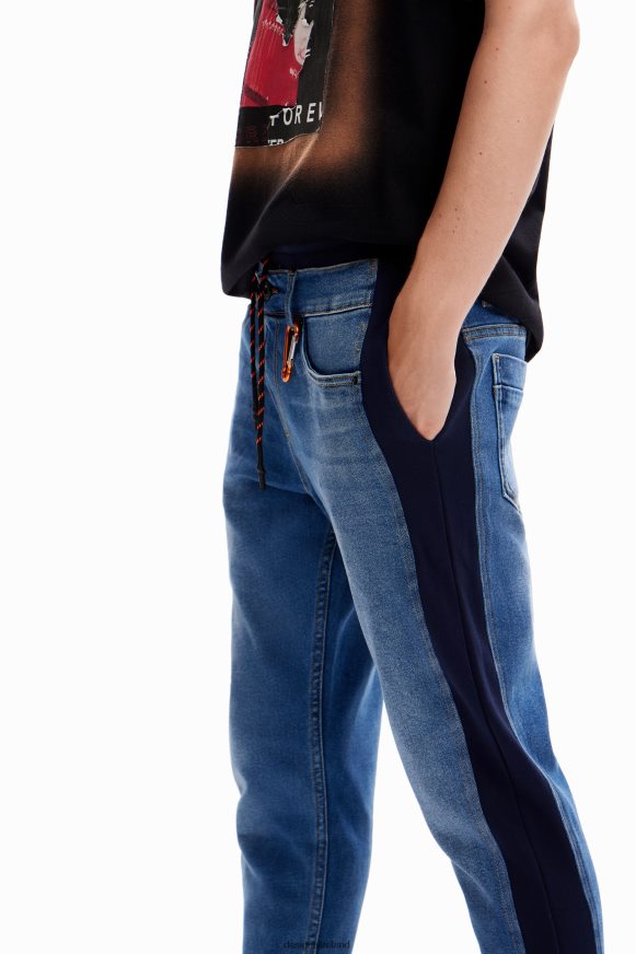 Desigual Men Hybrid denim jogging trousers Clothing PFVZ0B1518
