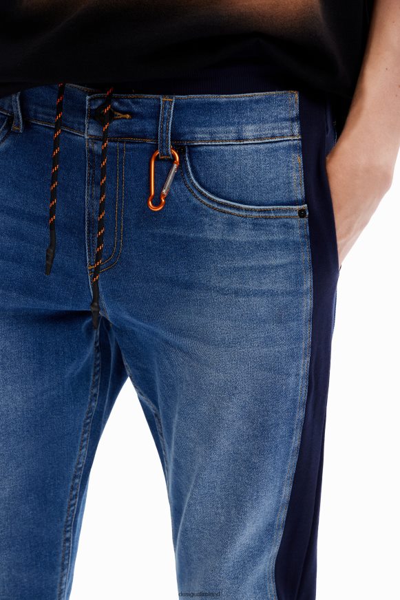 Desigual Men Hybrid denim jogging trousers Clothing PFVZ0B1518