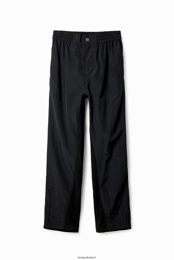 Desigual Men Hybrid pleated trousers Clothing PFVZ0B1661