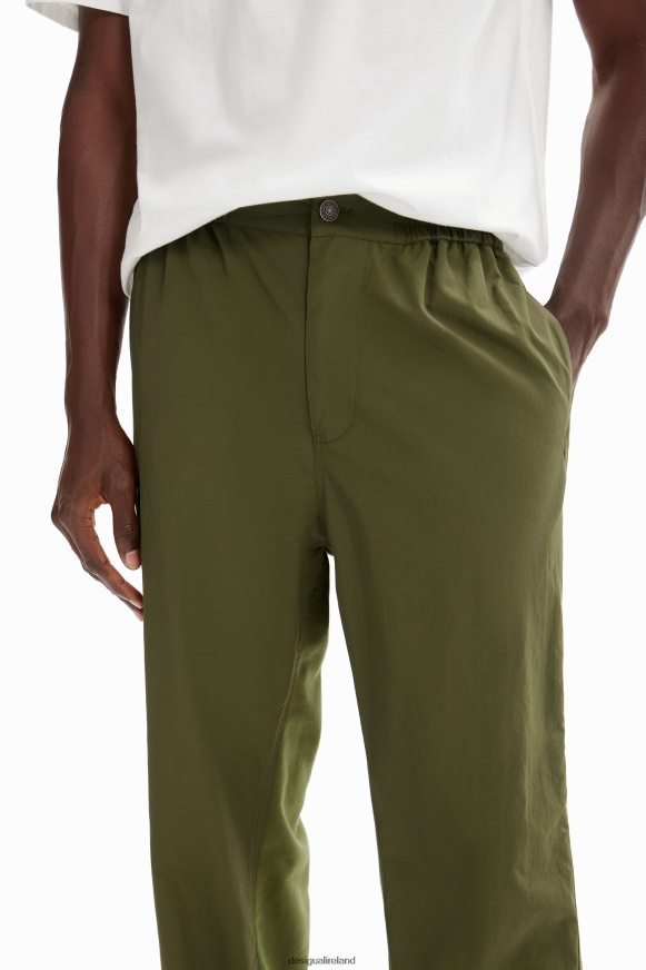 Desigual Men Hybrid pleated trousers Clothing PFVZ0B1678