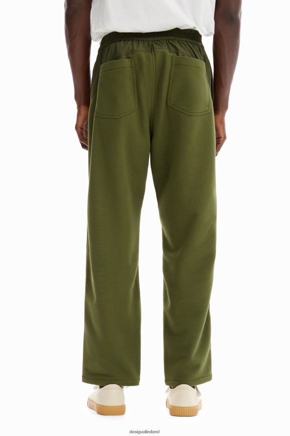 Desigual Men Hybrid pleated trousers Clothing PFVZ0B1678