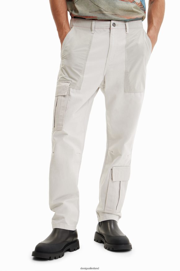 Desigual Men Patchwork cargo trousers Clothing PFVZ0B1552
