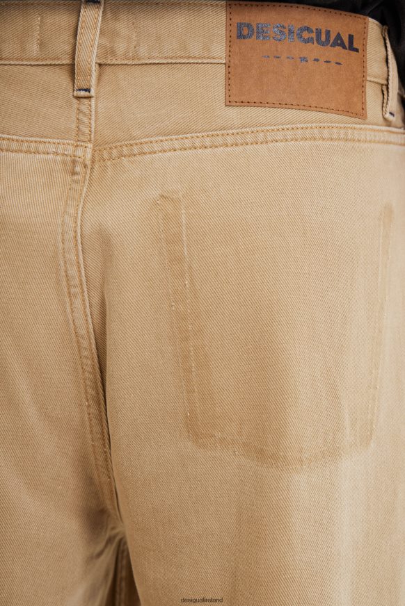 Desigual Men Straight washed jeans Clothing PFVZ0B1593