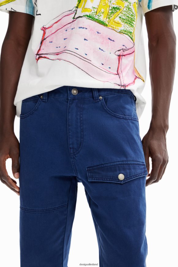Desigual Men Twill pocket trousers Clothing PFVZ0B1647