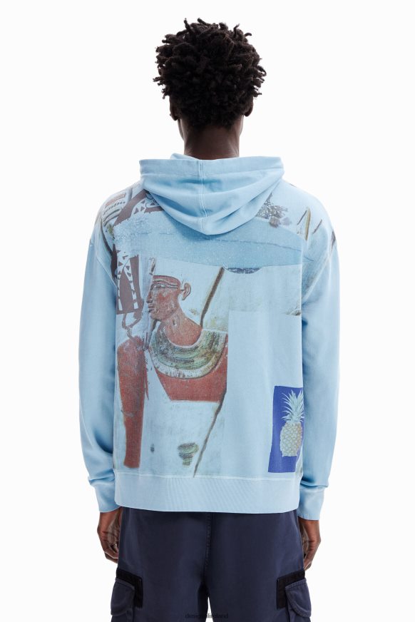 Desigual Men Collage hoodie Clothing PFVZ0B1582