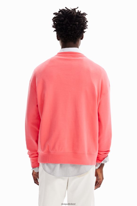 Desigual Men Flamingo embroidery sweatshirt Clothing PFVZ0B1638