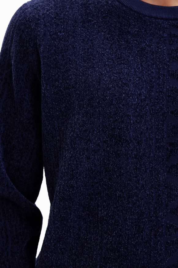 Desigual Men Jacquard motif pullover Clothing PFVZ0B1537