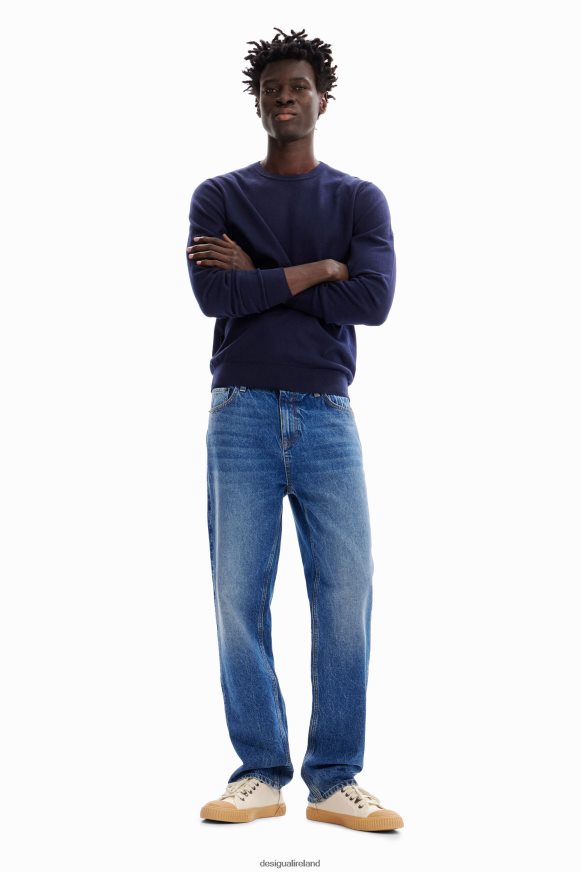Desigual Men Plain seams pullover Clothing PFVZ0B1608