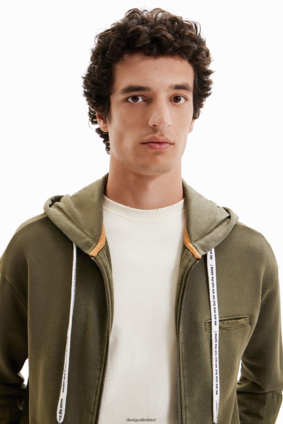 Desigual Men Zip-up hoodie Clothing PFVZ0B1556