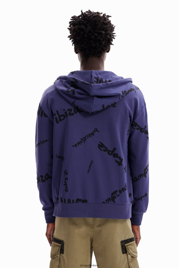 Desigual Men Zip-up hoodie Clothing PFVZ0B1666
