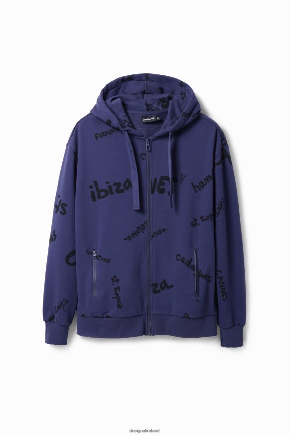 Desigual Men Zip-up hoodie Clothing PFVZ0B1666