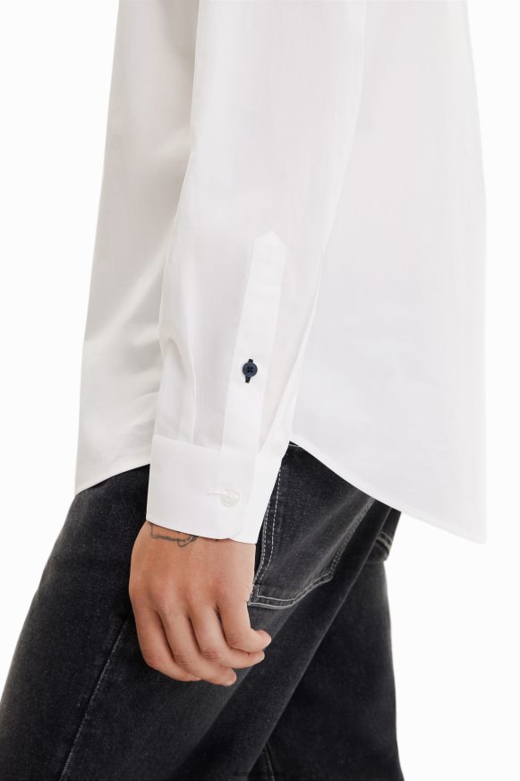 Desigual Men Basic shirt with contrasting details Clothing PFVZ0B1621
